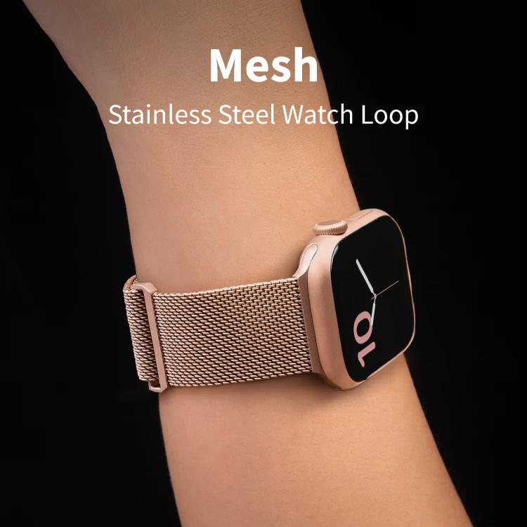 Mesh Stainless Steel Apple Watch Loop