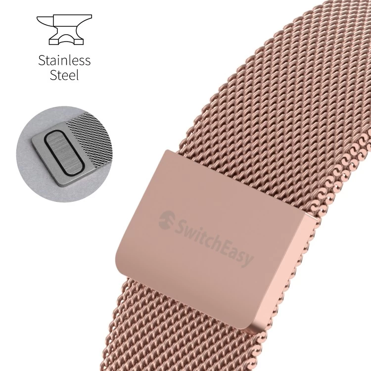 Mesh Stainless Steel Apple Watch Loop