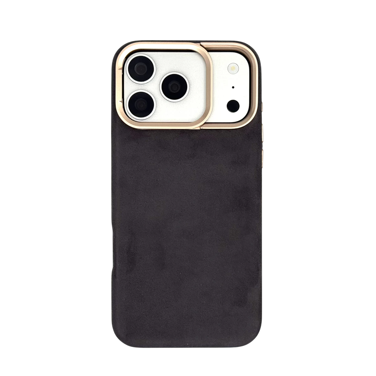 Premium Alcantara Suede Case With Magnetic For iPhone