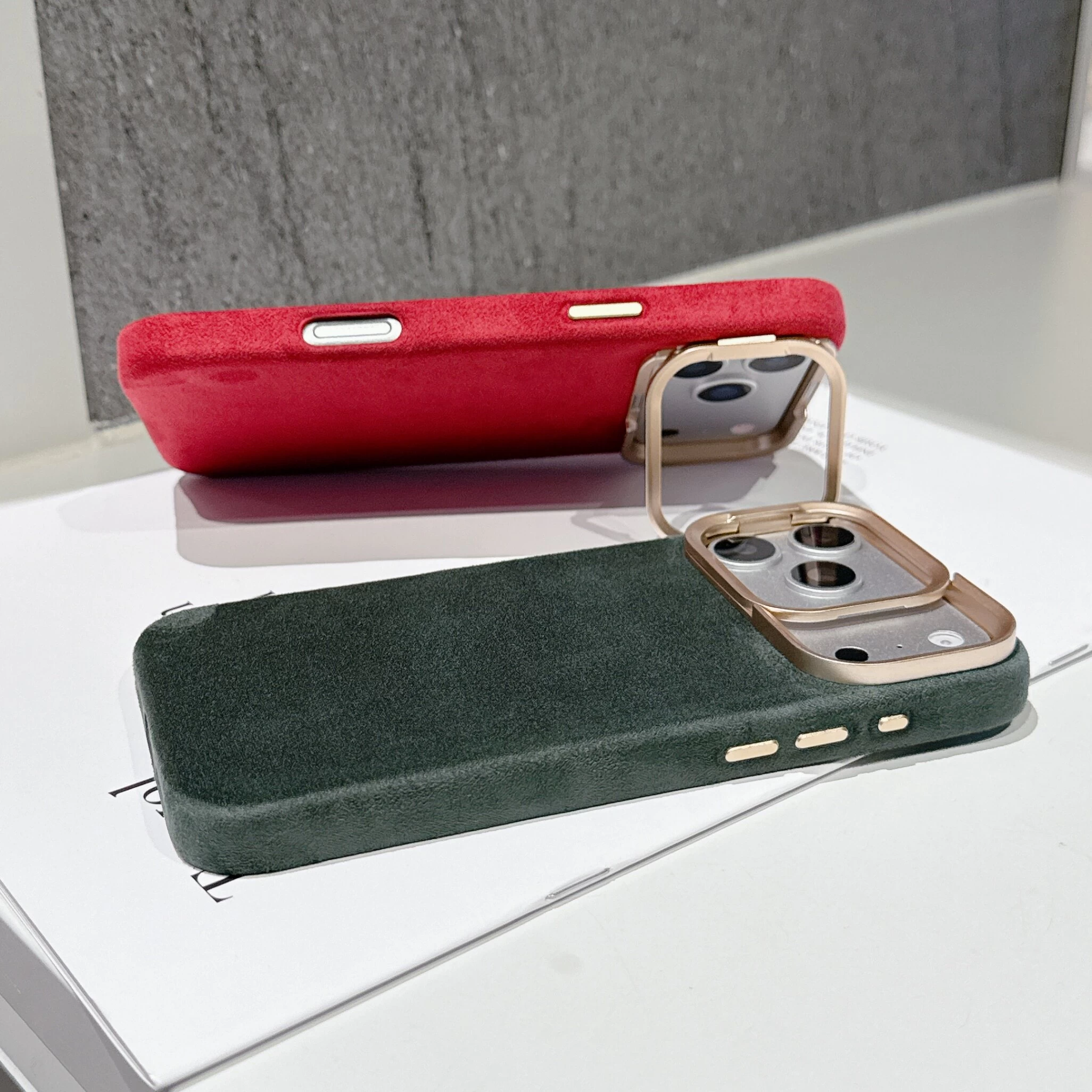 Premium Alcantara Suede Case