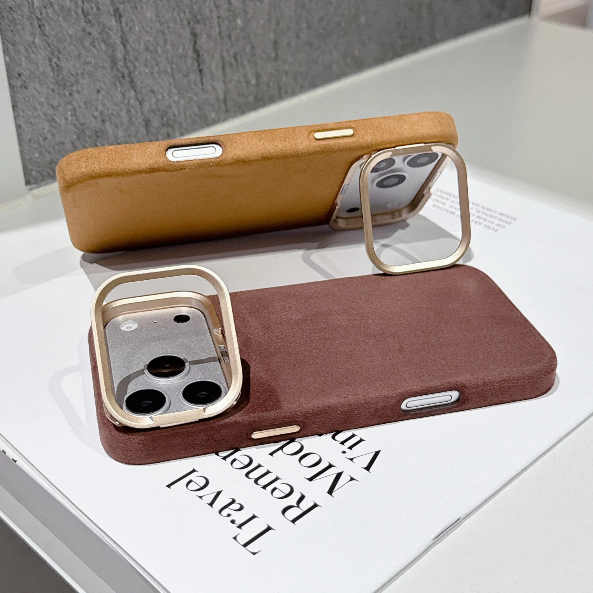 Premium Alcantara Suede Case