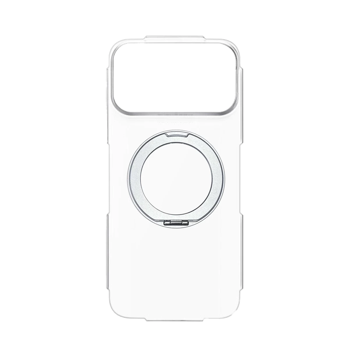 Clear Backplate Crystal Clear With Magnetic Ring Stand
