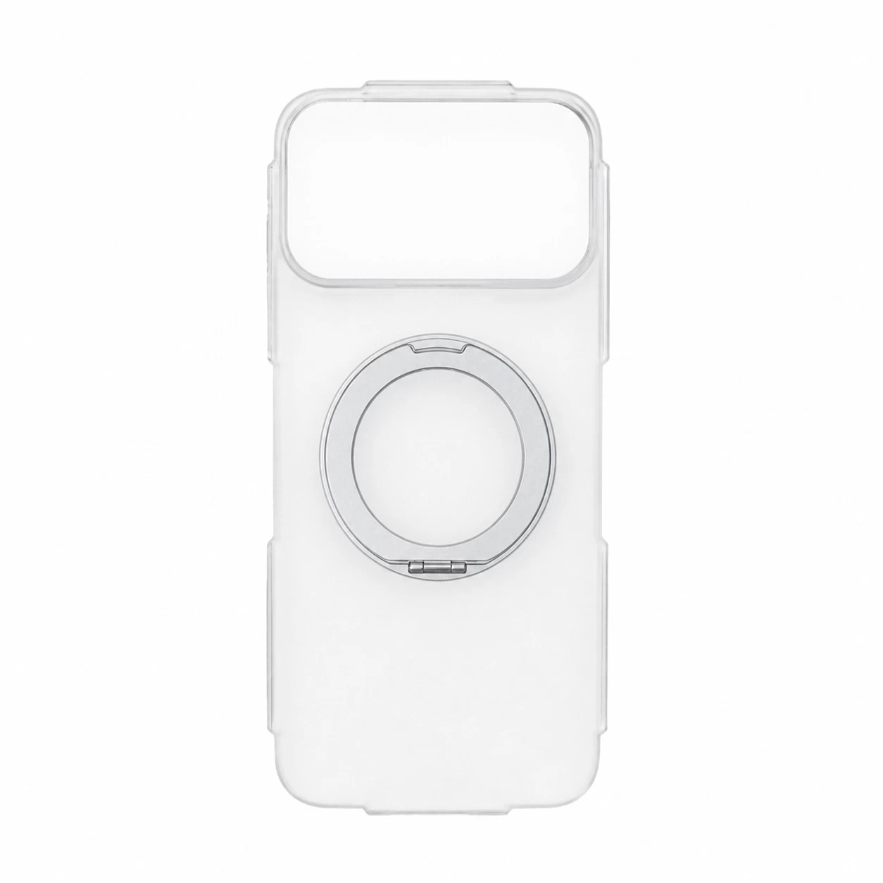 Clear Backplate Frosted Clear With Magnetic Ring Stand