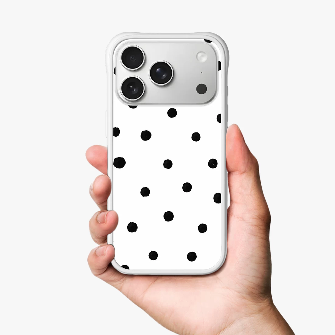 Black Dot Minimalist Case