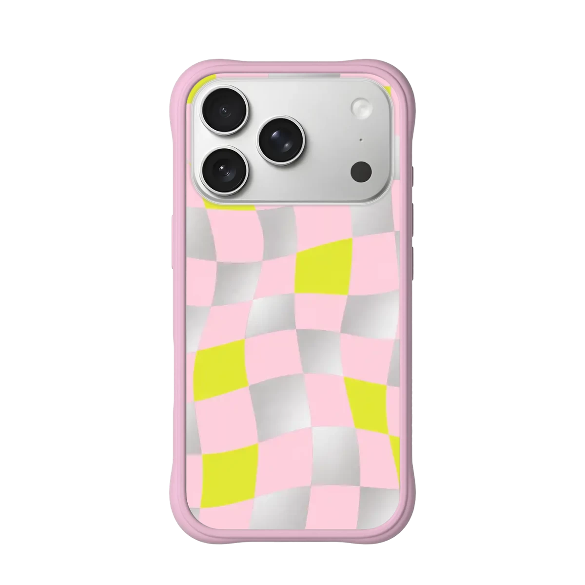 Pastel Checkerboard Case With MagSafe For iPhone