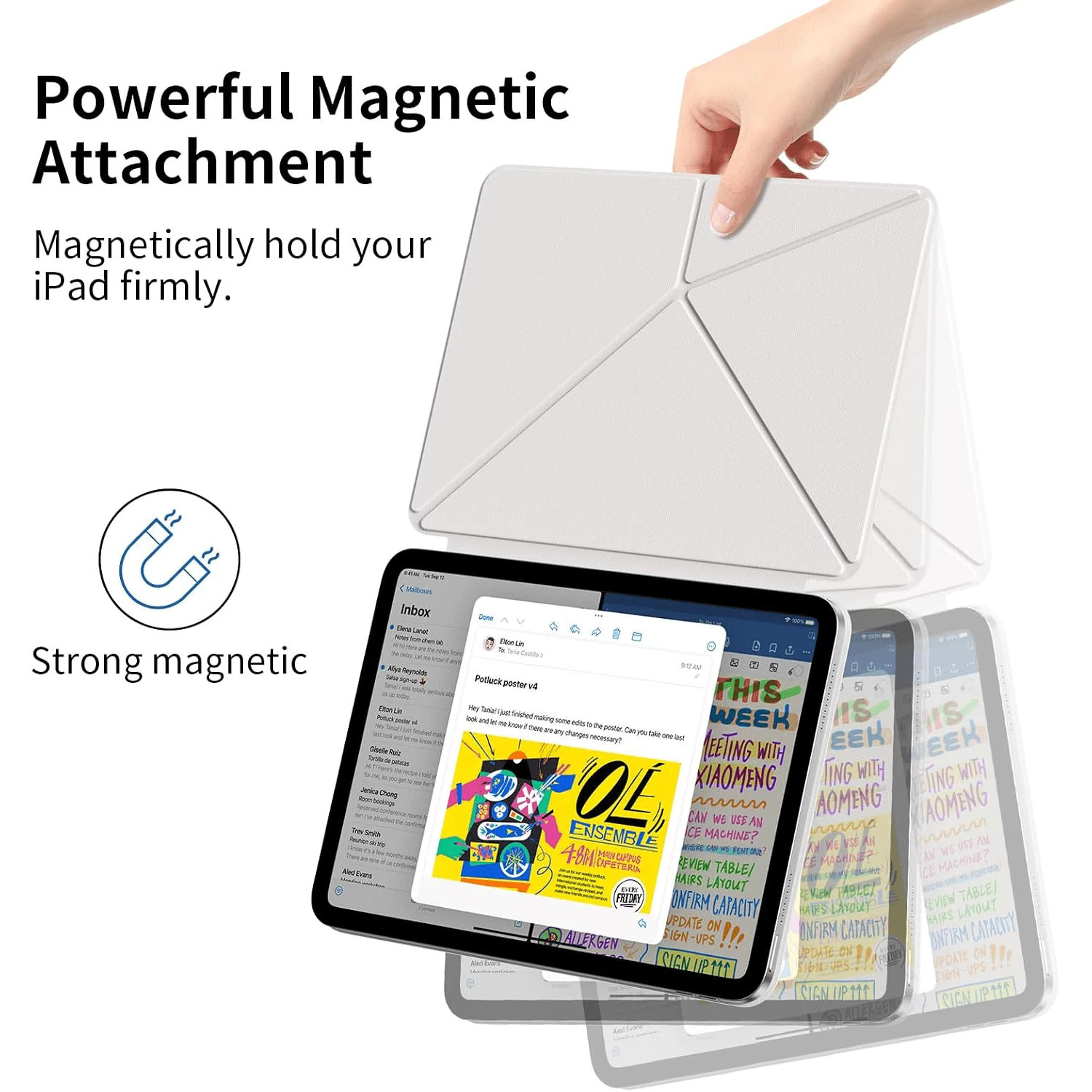 Magnetic K-Fold Stand Cover
