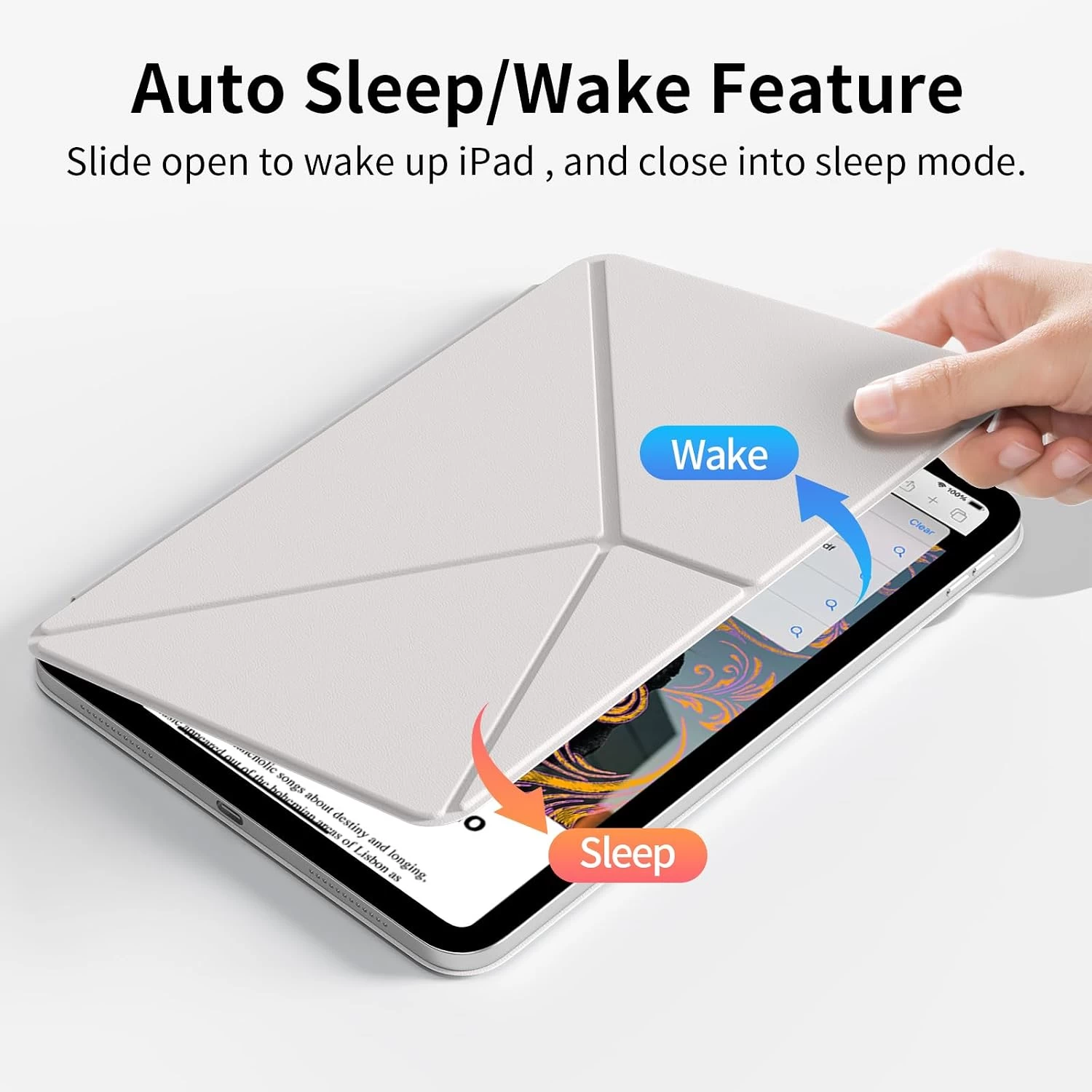Magnetic K-Fold Stand Cover