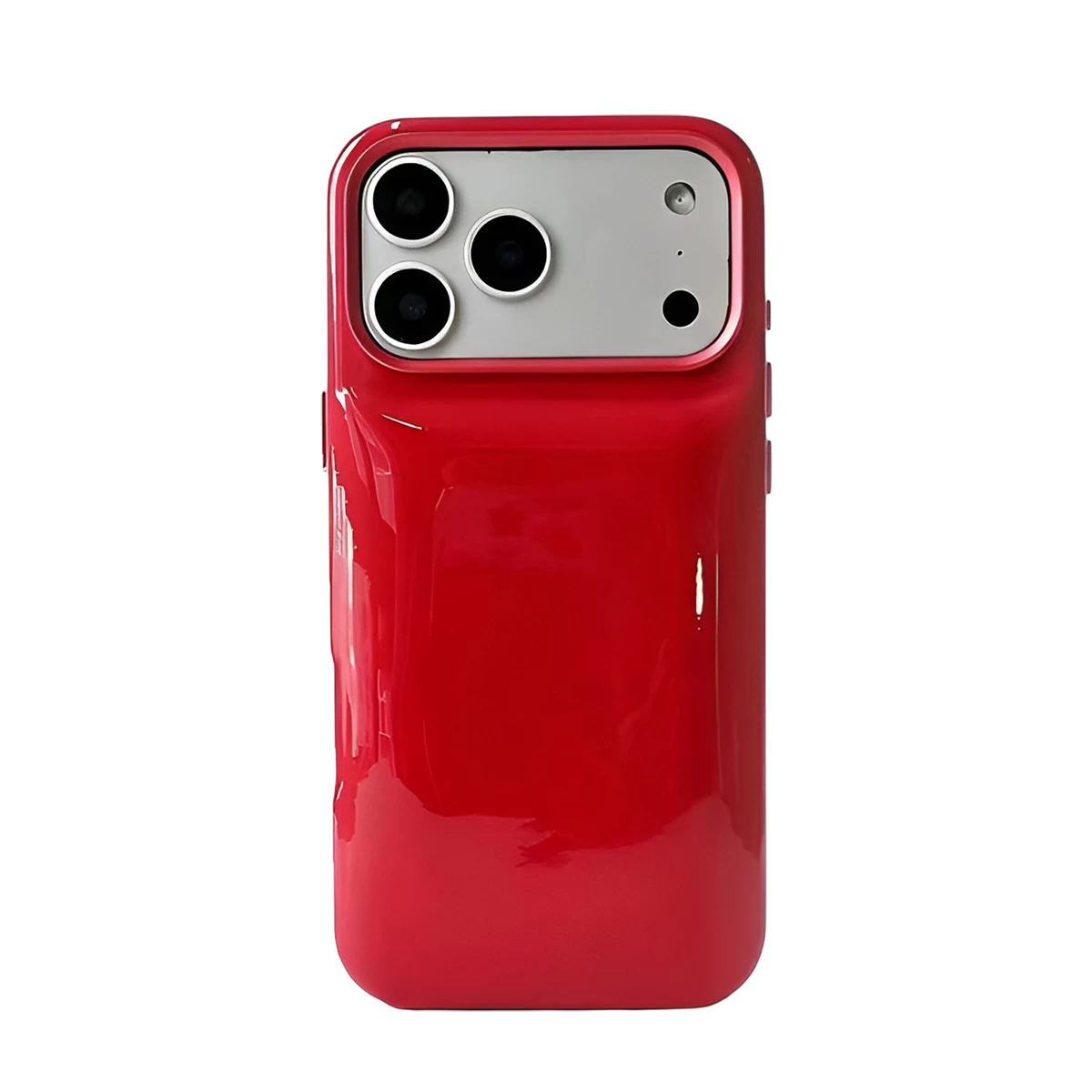 Puffer Leather Case For iPhone